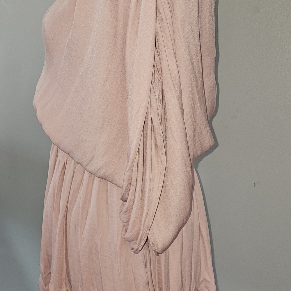 Mustard Seed V- Neck Dress. Powder Rose Color. Size M. - Picture 2 of 14